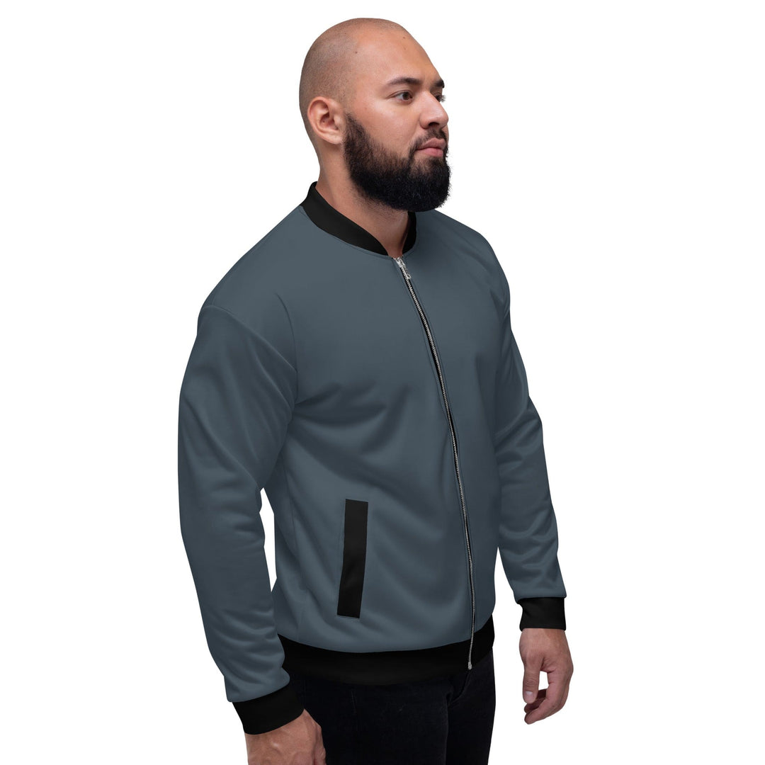 Mens Bomber Jacket Charcoal Black - Mens | Jackets | Bombers