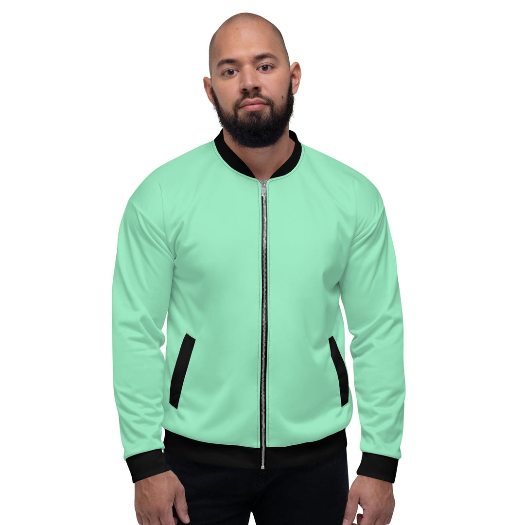 Mens Bomber Jacket Seafoam Green - Mens | Jackets | Bombers