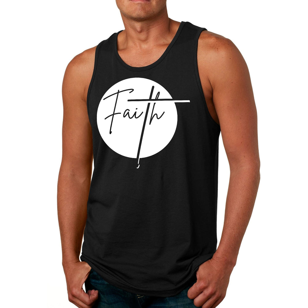 Mens Fitness Tank Top Graphic T-shirt Faith - Mens | Tank Tops