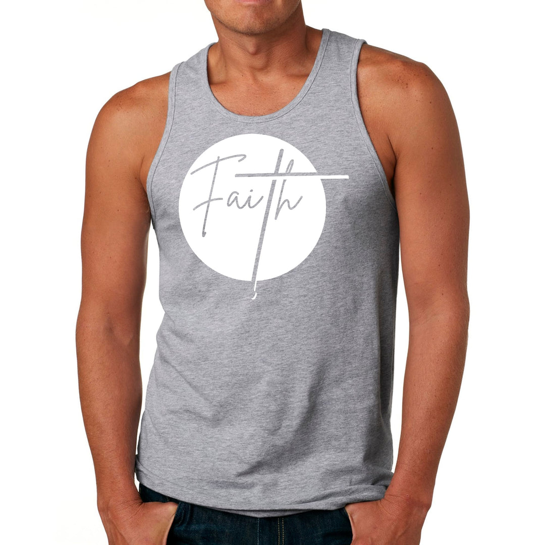 Mens Fitness Tank Top Graphic T-shirt Faith - Mens | Tank Tops