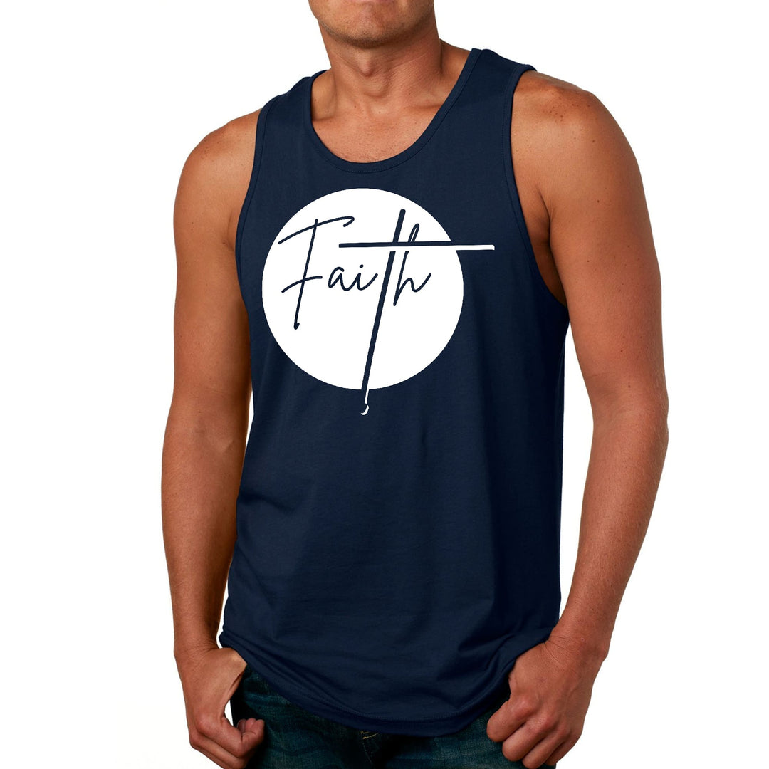 Mens Fitness Tank Top Graphic T-shirt Faith - Mens | Tank Tops