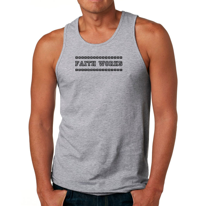 Mens Fitness Tank Top Graphic T-shirt Faith Works - Mens | Tank Tops
