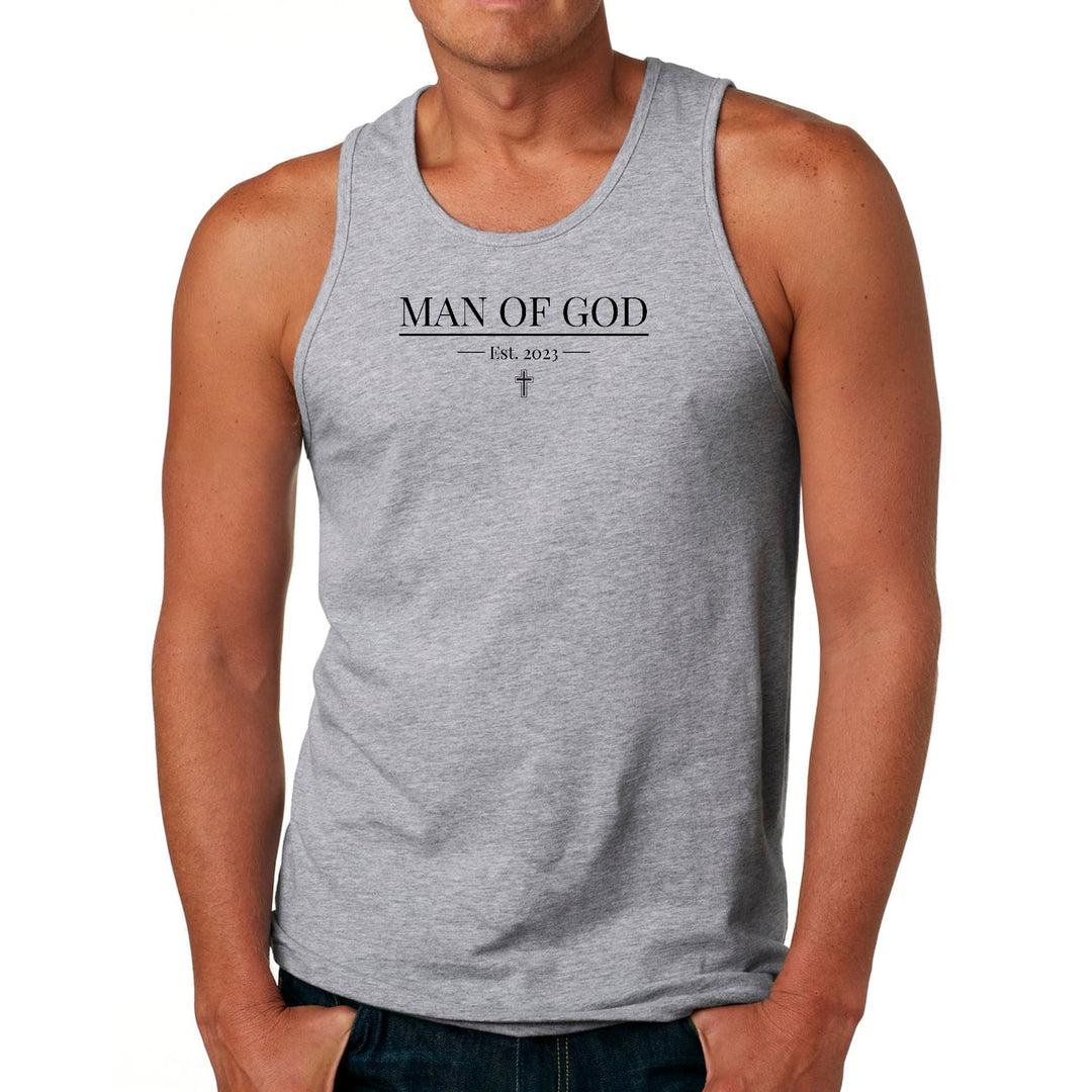 Mens Fitness Tank Top Graphic T-shirt Say It Soul Man Of God - Mens | Tank Tops