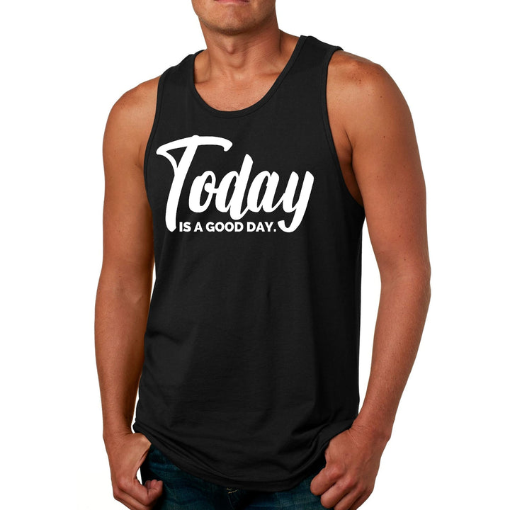 Mens Fitness Tank Top Graphic T-shirt Today is a Good Day - Mens | Tank Tops