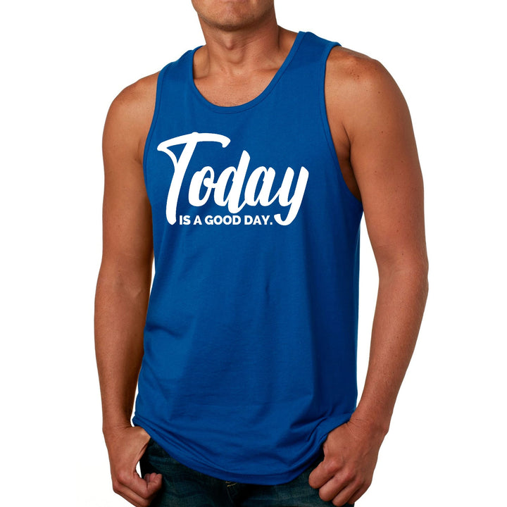 Mens Fitness Tank Top Graphic T-shirt Today is a Good Day - Mens | Tank Tops