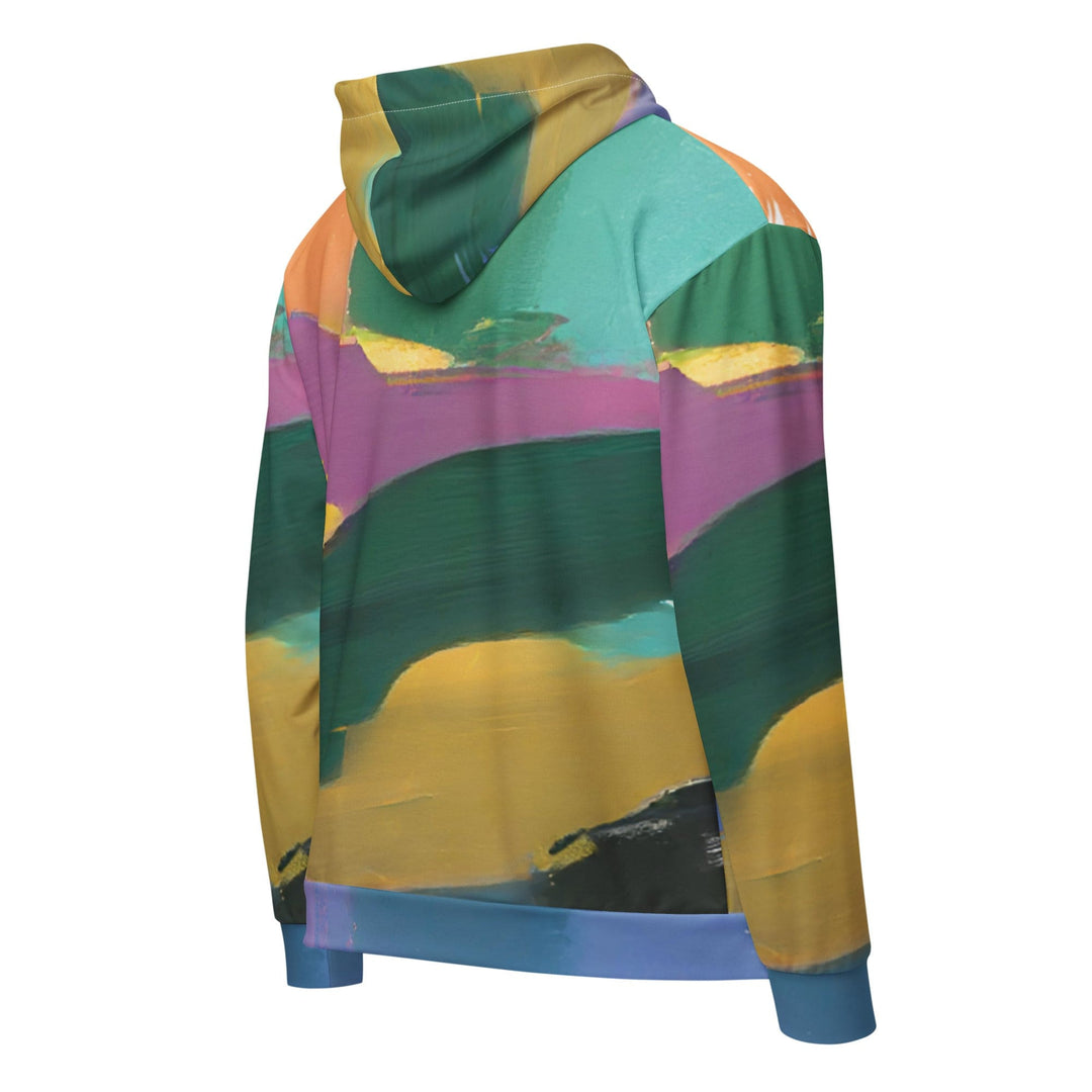 Mens Full Zip Graphic Hoodie Stand Firm