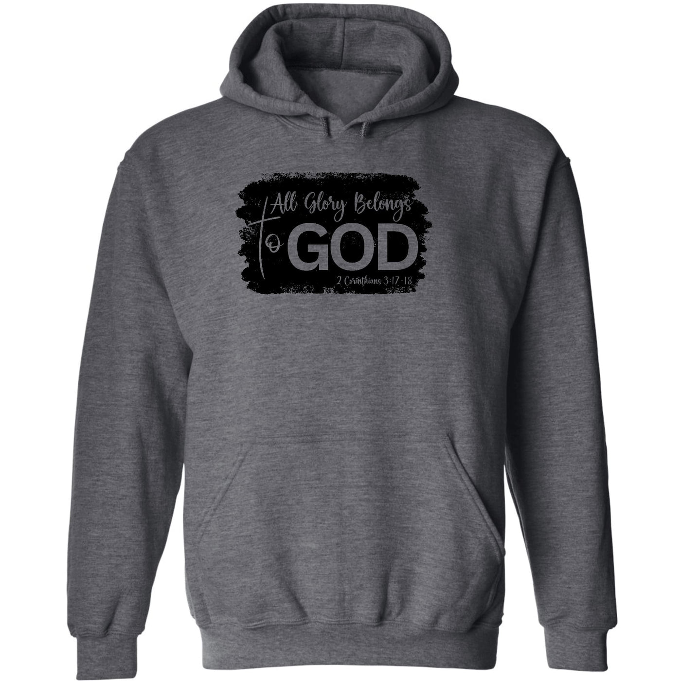 Mens Graphic Hoodie All Glory Belongs To God Print - Unisex | Hoodies