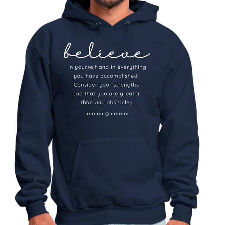 Mens Graphic Hoodie Believe in Yourself - Unisex | Hoodies