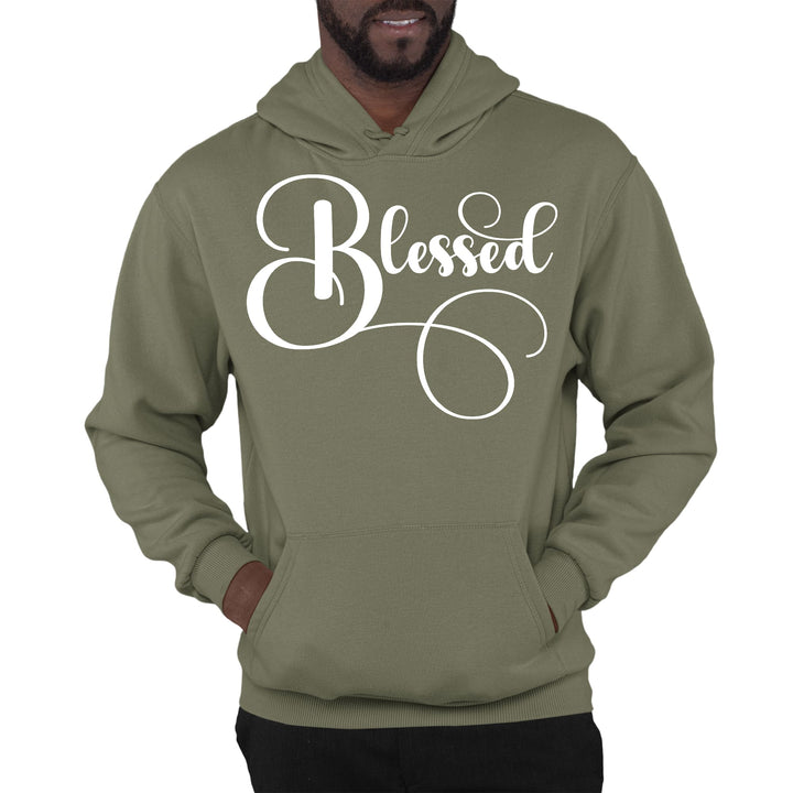 Mens Graphic Hoodie Blessed Graphic Illustration - Unisex | Hoodies