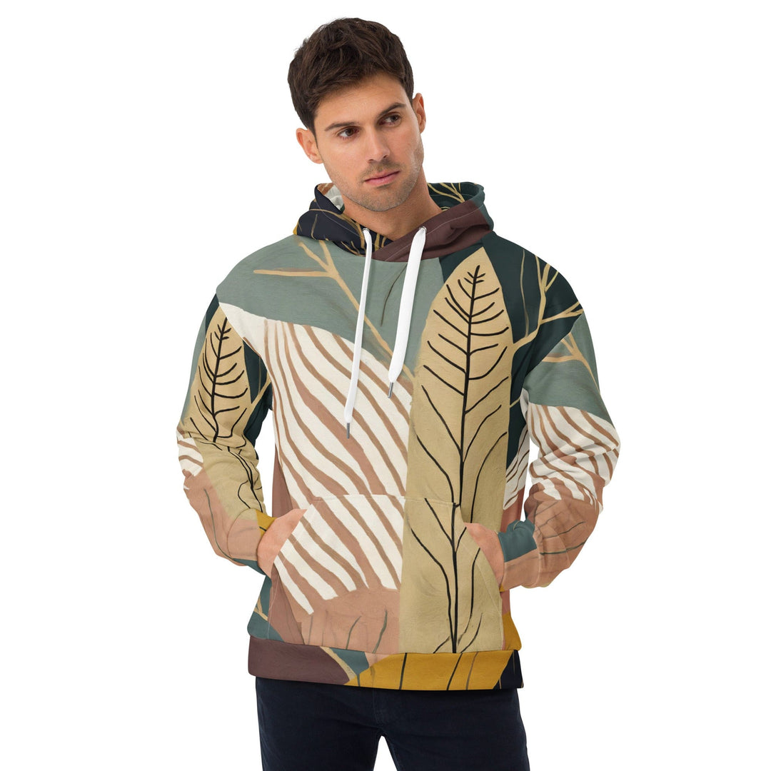 Mens Graphic Hoodie Boho Style Print 4