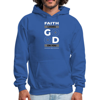 Mens Graphic Hoodie Faith Looks Good - Unisex | Hoodies