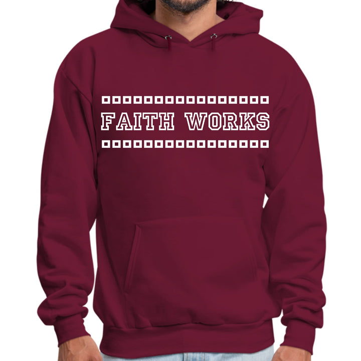 Mens Graphic Hoodie Faith Works - Unisex | Hoodies