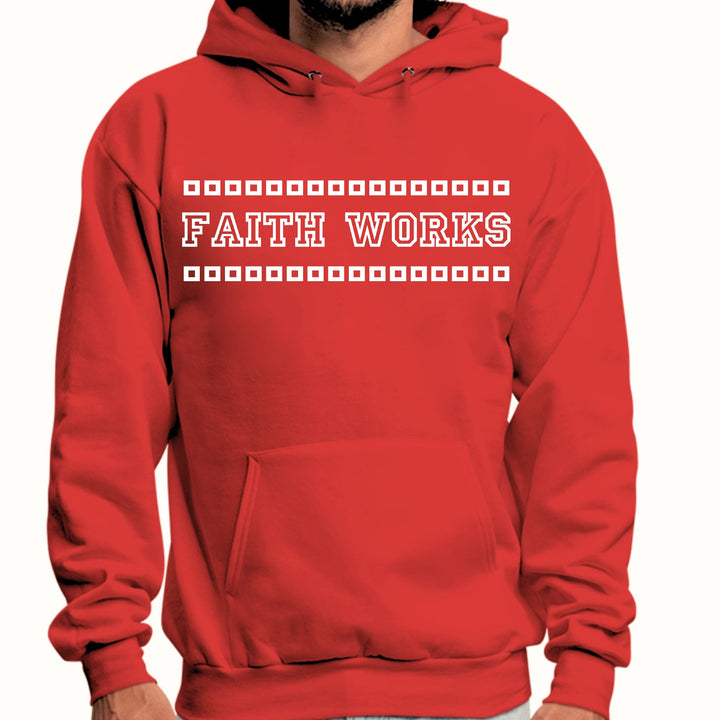 Mens Graphic Hoodie Faith Works - Unisex | Hoodies