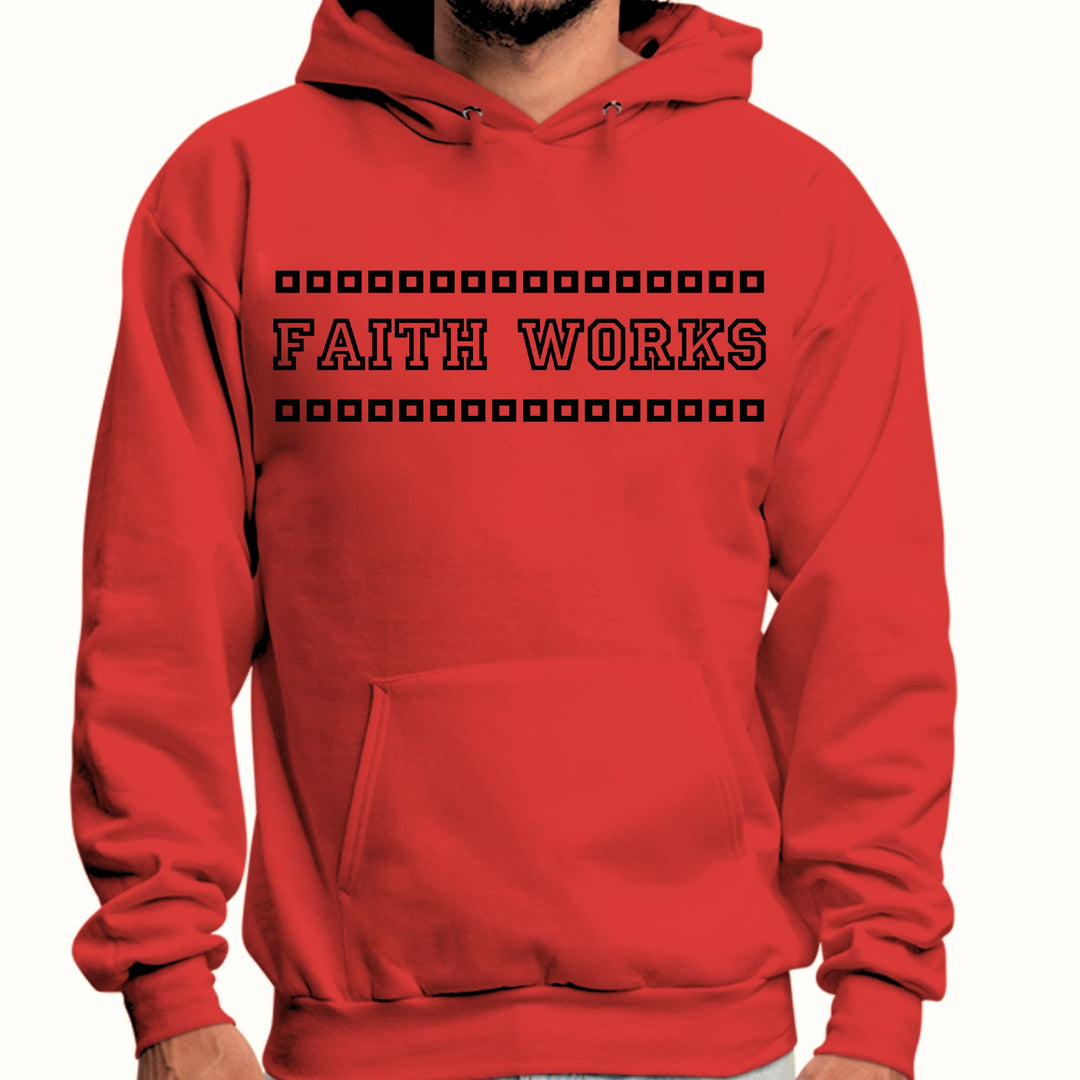 Mens Graphic Hoodie Faith Works - Unisex | Hoodies