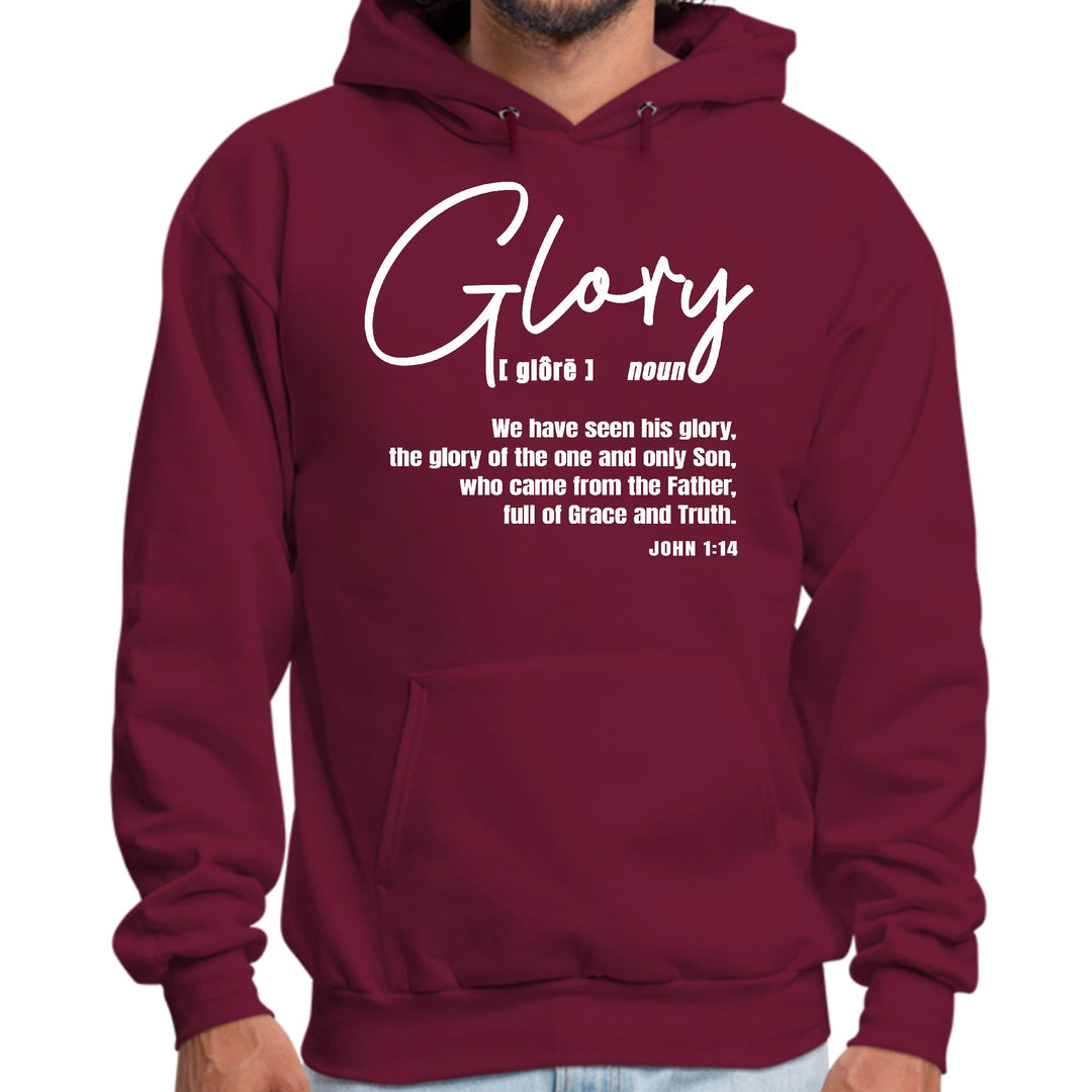 Mens Graphic Hoodie Glory - Christian Inspiration - Unisex | Hoodies