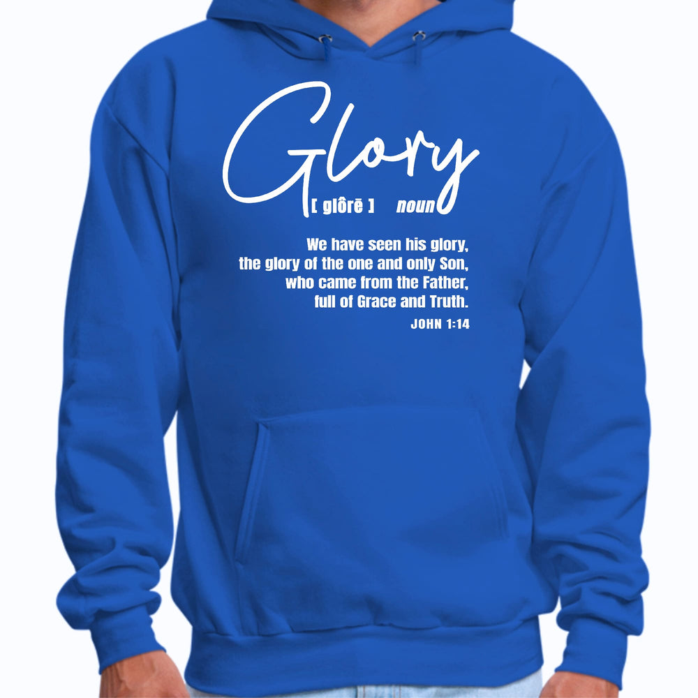 Mens Graphic Hoodie Glory - Christian Inspiration - Unisex | Hoodies