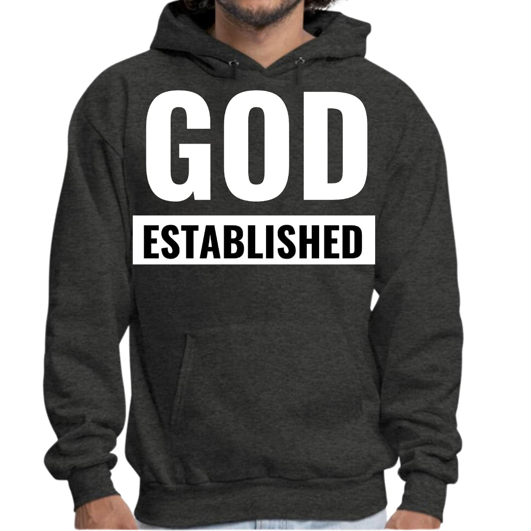 Mens Graphic Hoodie God Established - Unisex | Hoodies