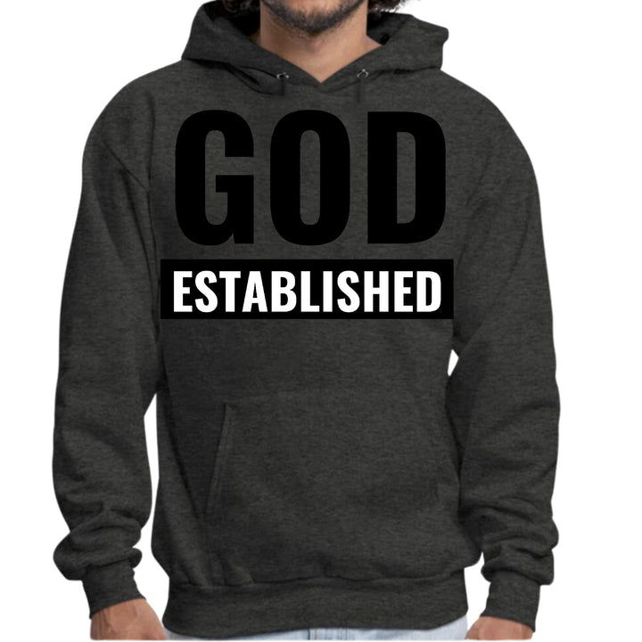 Mens Graphic Hoodie God Established - Unisex | Hoodies