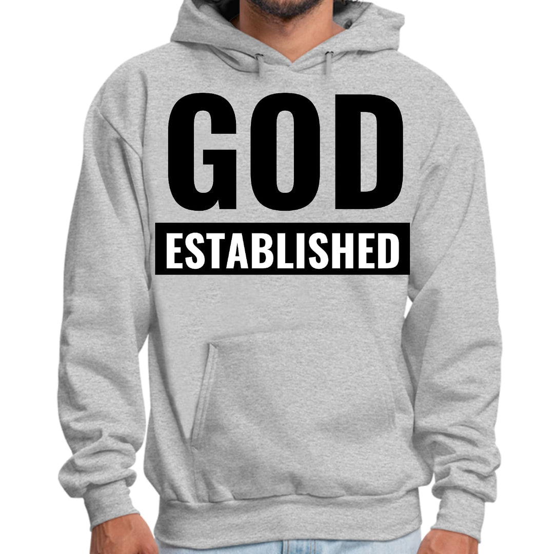 Mens Graphic Hoodie God Established - Unisex | Hoodies