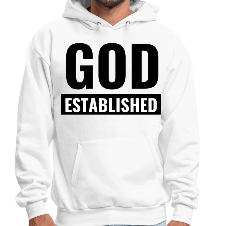 Mens Graphic Hoodie God Established - Unisex | Hoodies