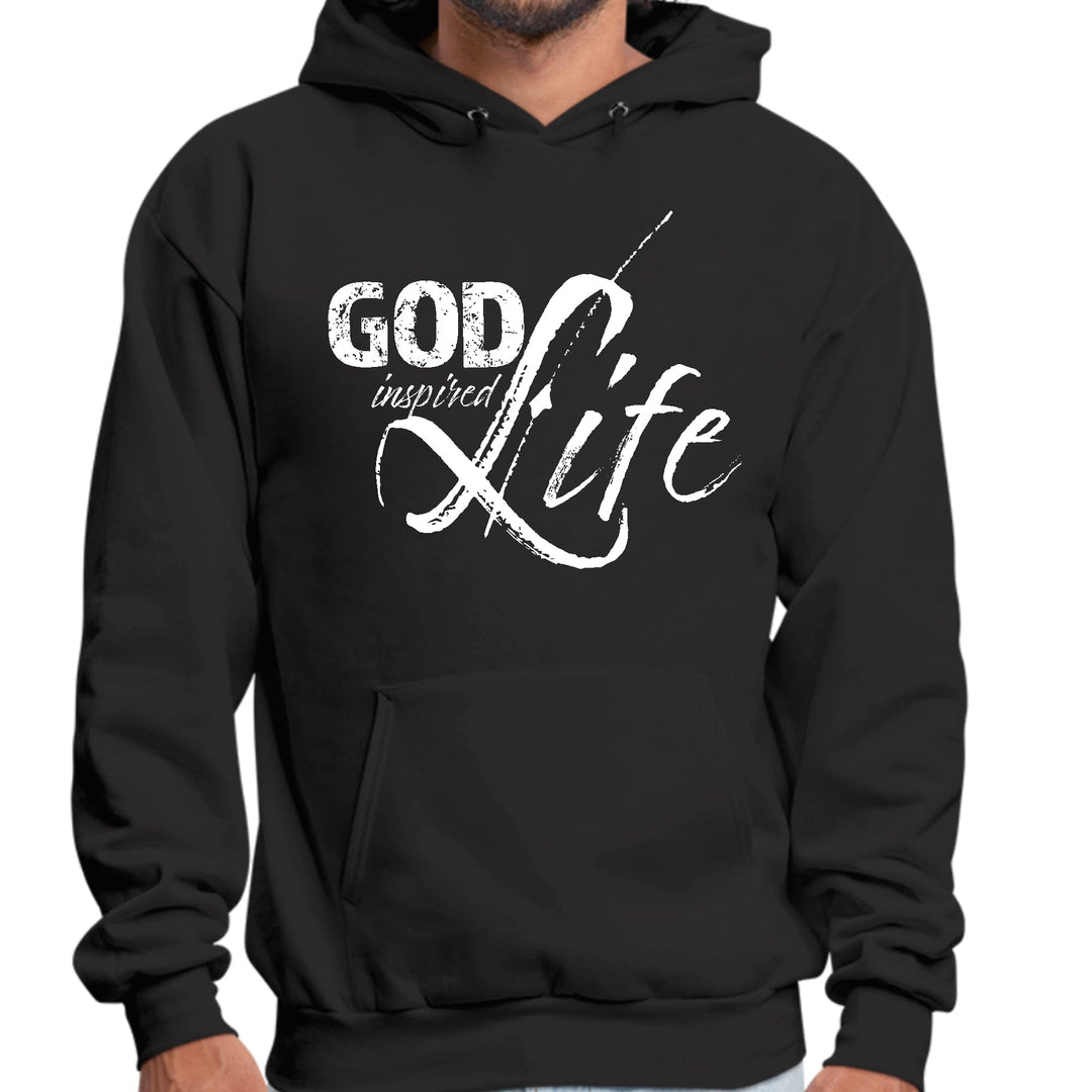 Mens Graphic Hoodie God Inspired Life - Unisex | Hoodies