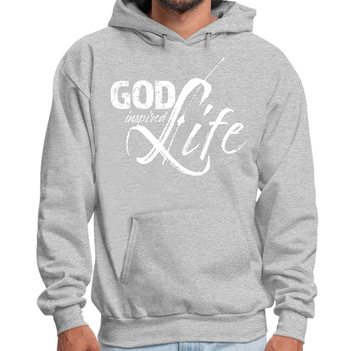 Mens Graphic Hoodie God Inspired Life - Unisex | Hoodies