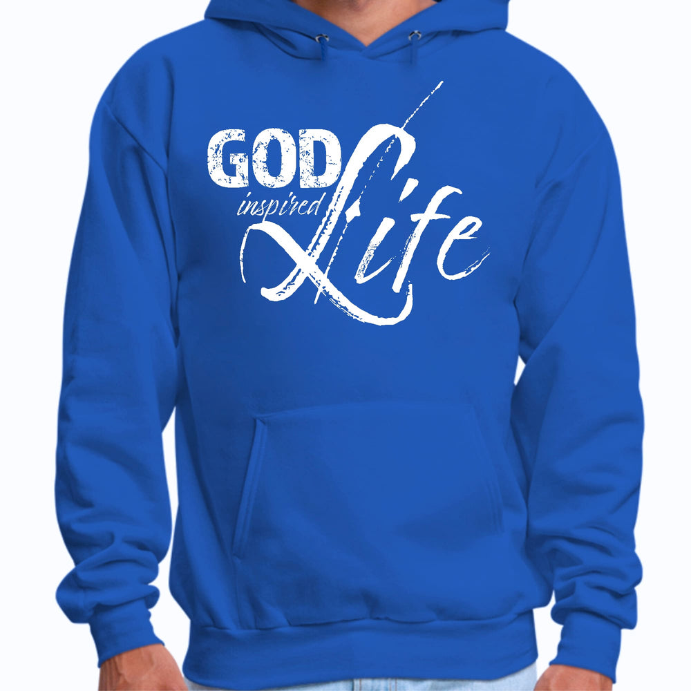 Mens Graphic Hoodie God Inspired Life - Unisex | Hoodies