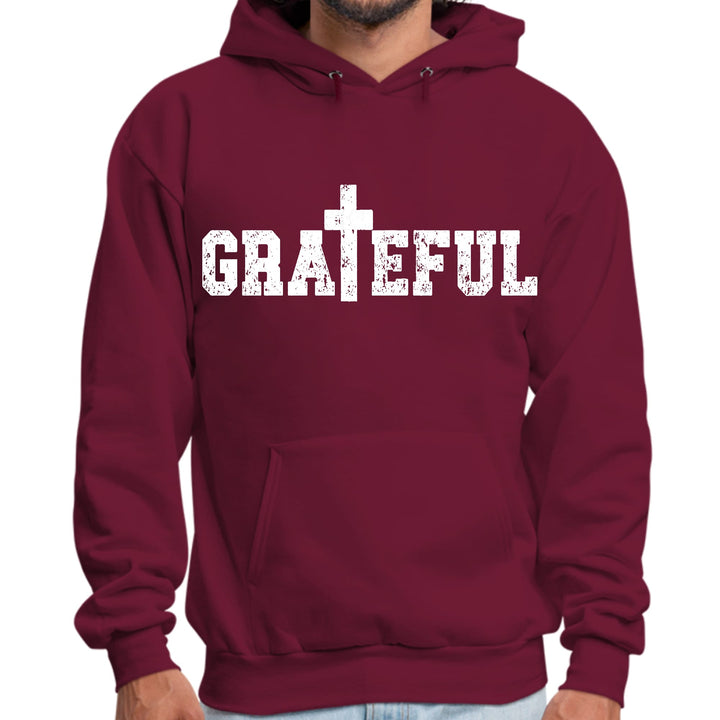 Mens Graphic Hoodie Grateful Print - Unisex | Hoodies