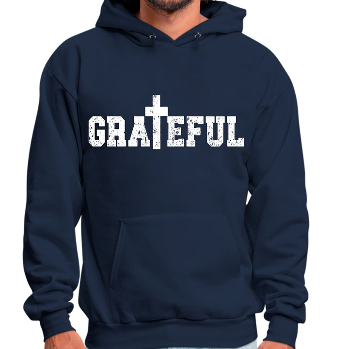 Mens Graphic Hoodie Grateful Print - Unisex | Hoodies