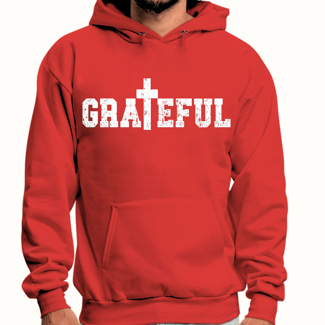 Mens Graphic Hoodie Grateful Print - Unisex | Hoodies