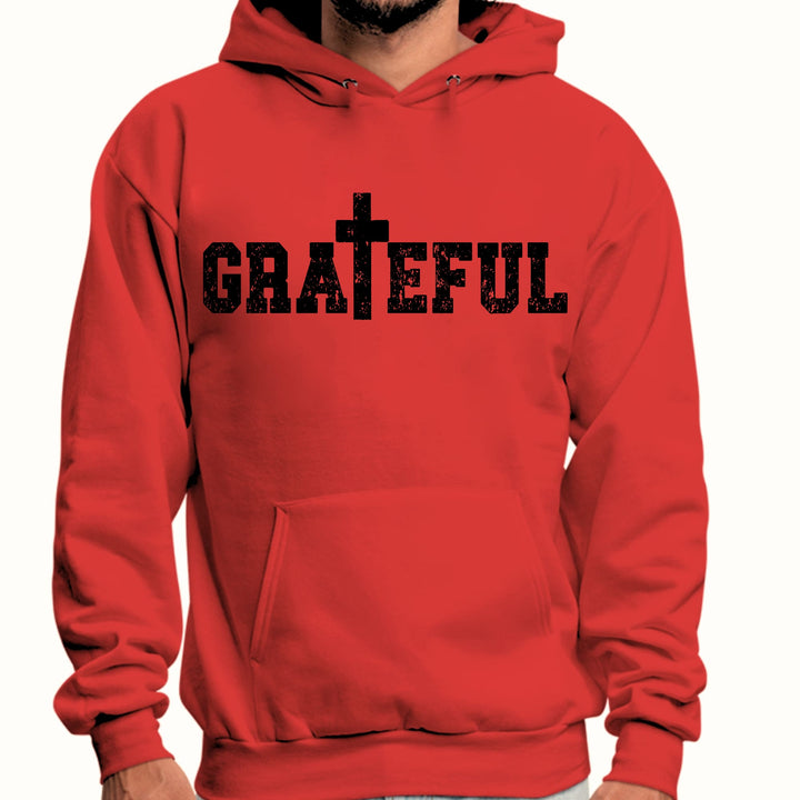 Mens Graphic Hoodie Grateful Print - Unisex | Hoodies