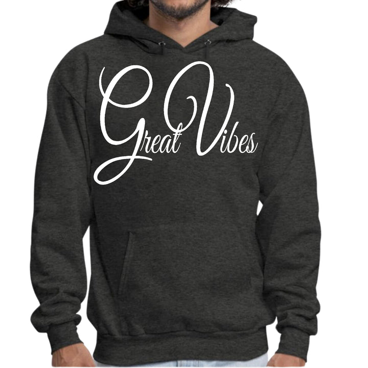 Mens Graphic Hoodie Great Vibes - Unisex | Hoodies