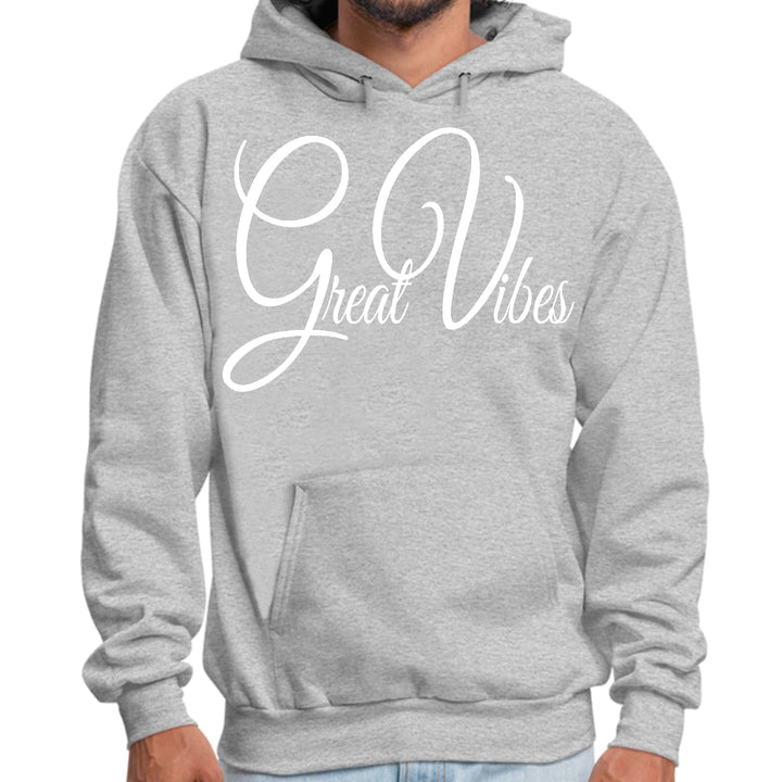 Mens Graphic Hoodie Great Vibes - Unisex | Hoodies