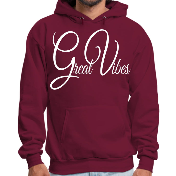 Mens Graphic Hoodie Great Vibes - Unisex | Hoodies