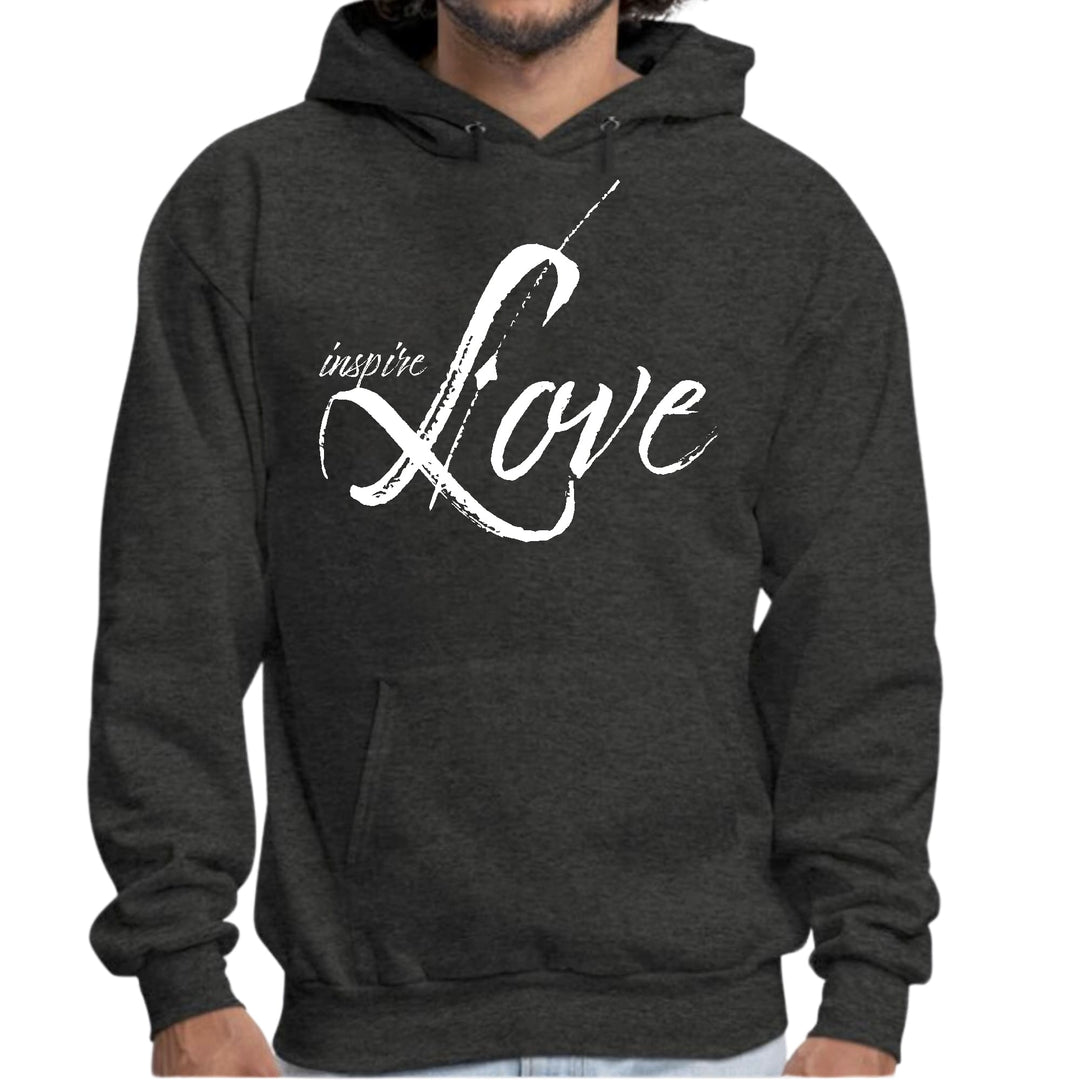 Mens Graphic Hoodie Inspire Love - Unisex | Hoodies