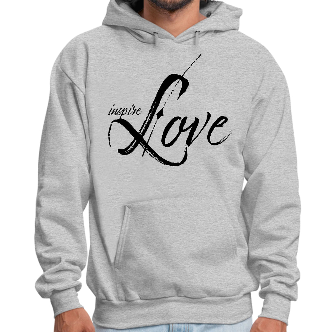 Mens Graphic Hoodie Inspire Love - Unisex | Hoodies