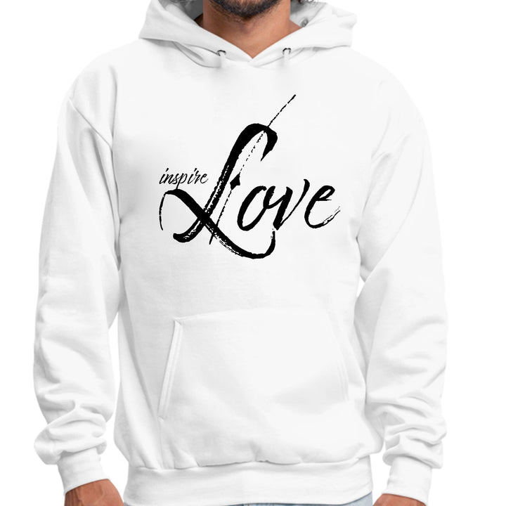 Mens Graphic Hoodie Inspire Love - Unisex | Hoodies