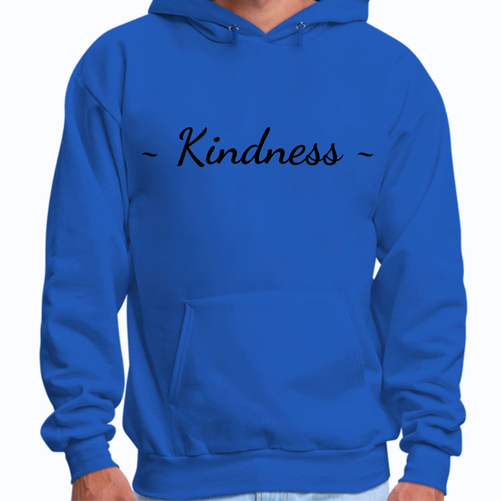 Mens Graphic Hoodie Kindness Black Print - Unisex | Hoodies