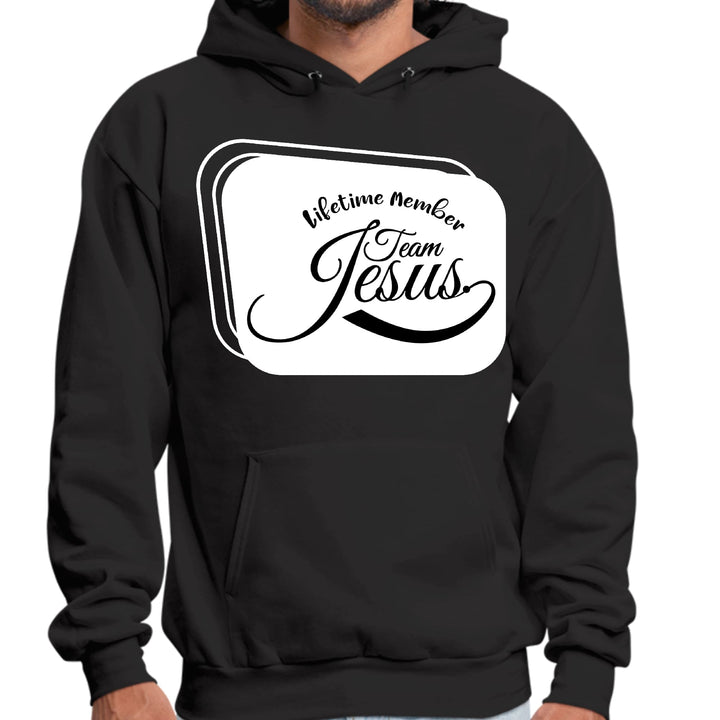 Mens Graphic Hoodie Lifetime Member Team Jesus - Unisex | Hoodies