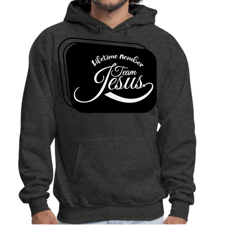 Mens Graphic Hoodie Lifetime Member Team Jesus - Unisex | Hoodies