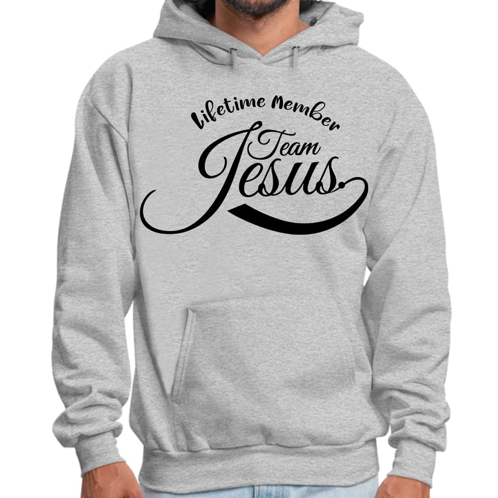 Mens Graphic Hoodie Lifetime Member Team Jesus - Unisex | Hoodies