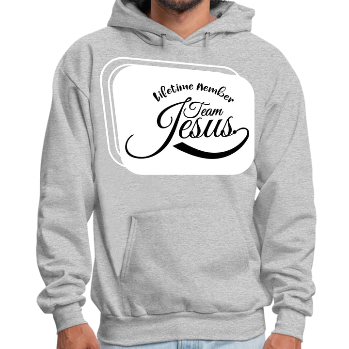 Mens Graphic Hoodie Lifetime Member Team Jesus - Unisex | Hoodies