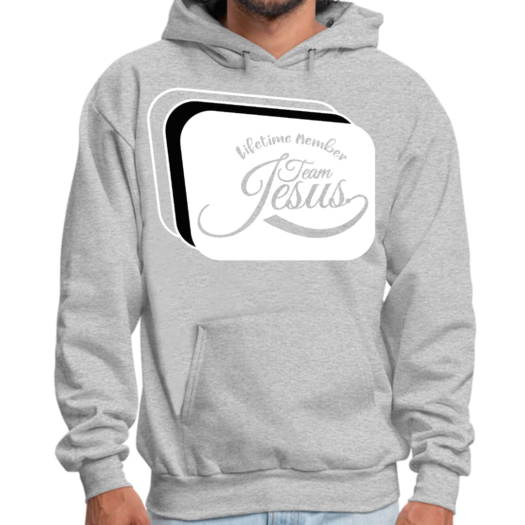 Mens Graphic Hoodie Lifetime Member Team Jesus - Unisex | Hoodies