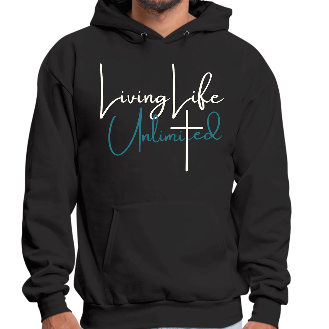 Mens Graphic Hoodie Living Life Unlimited - Unisex | Hoodies