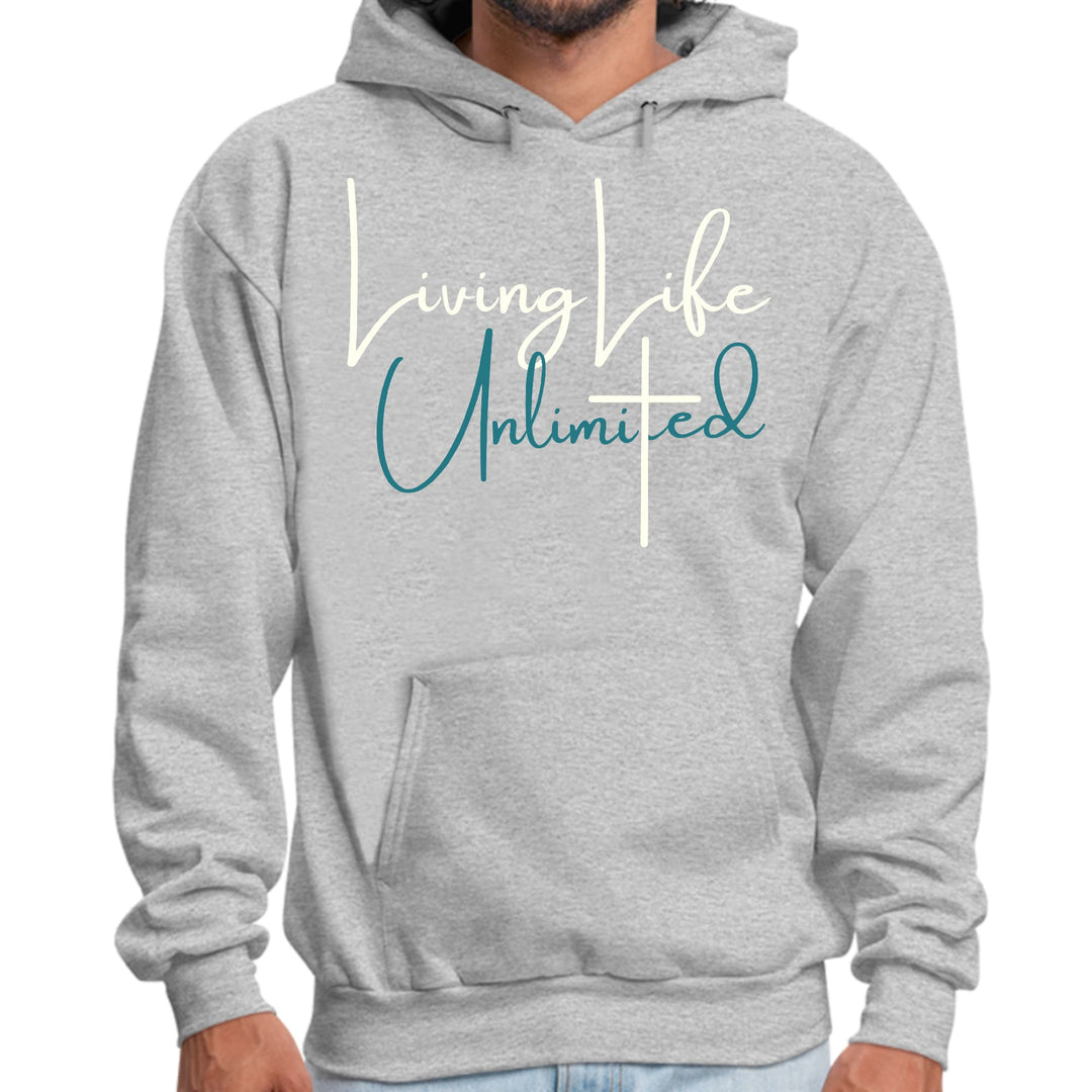 Mens Graphic Hoodie Living Life Unlimited - Unisex | Hoodies