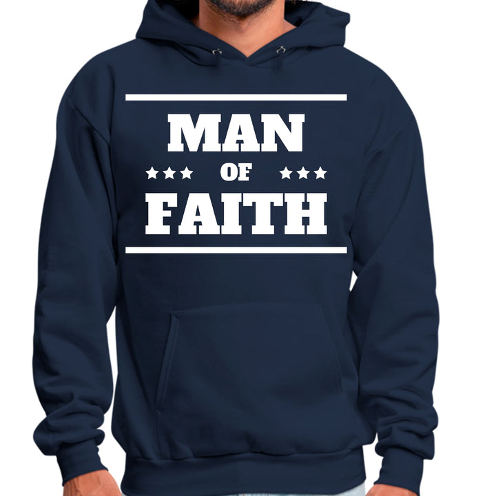 Mens Graphic Hoodie Man of Faith - Unisex | Hoodies