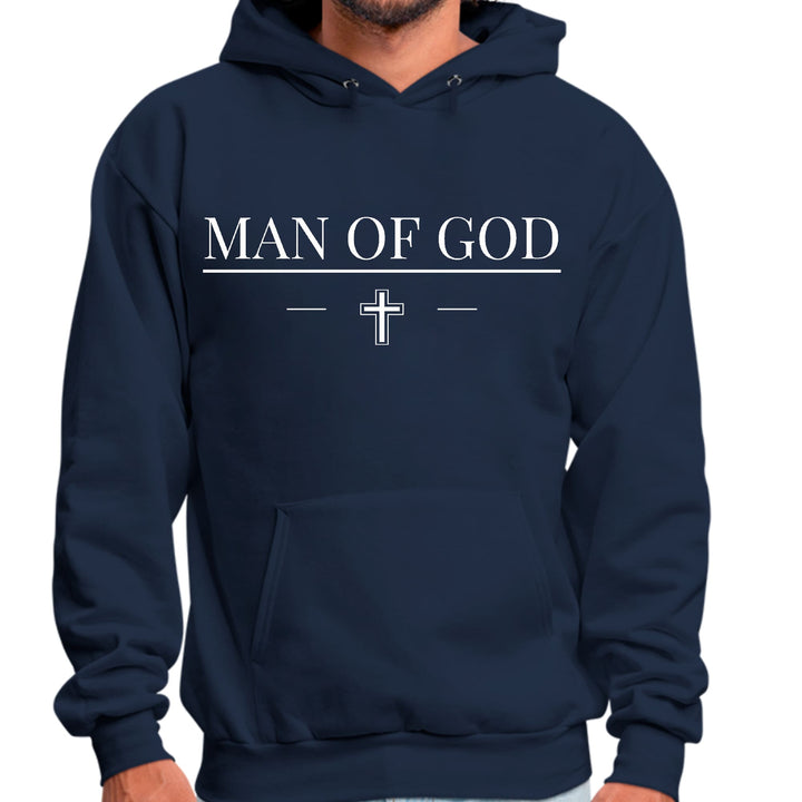 Mens Graphic Hoodie Man of God Print - Unisex | Hoodies