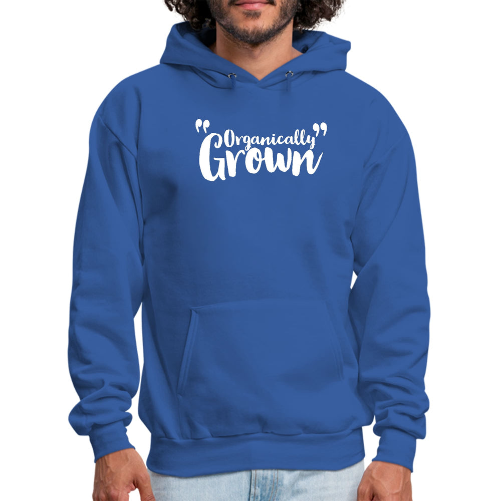 Mens Graphic Hoodie Organically Grown - Affirmation Inspiration - Unisex