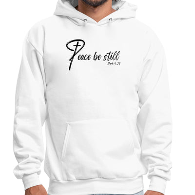 Mens Graphic Hoodie Peace Be Still Inspirational Illustration - Unisex | Hoodies