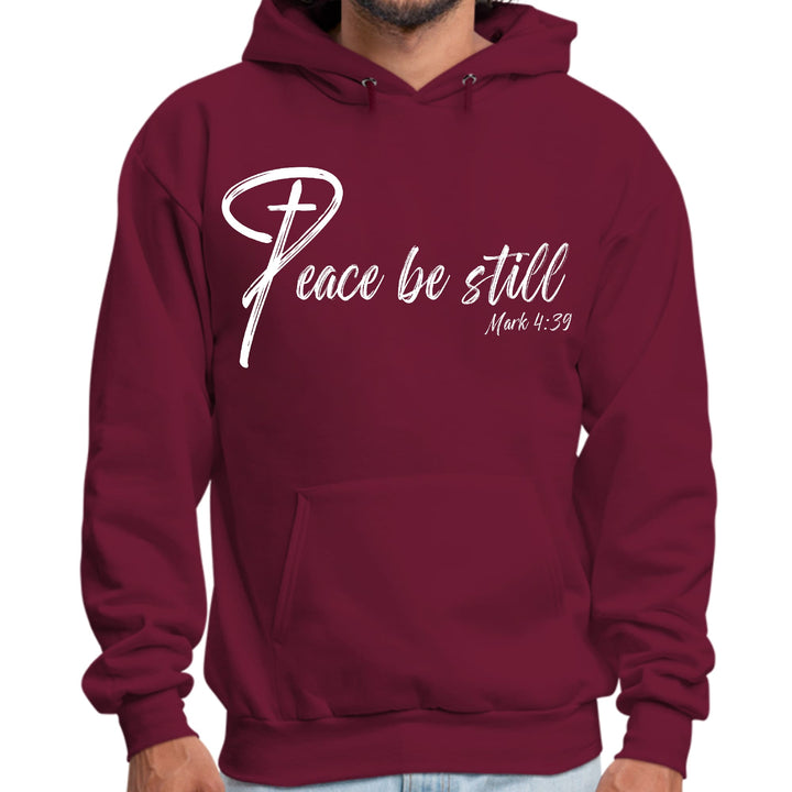 Mens Graphic Hoodie Peace be Still - Unisex | Hoodies